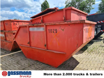 Skip bin Absetzcontainer ca. 3m³ mit Deckel: picture 3