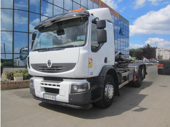 Hook lift truck RENAULT Premium Lander