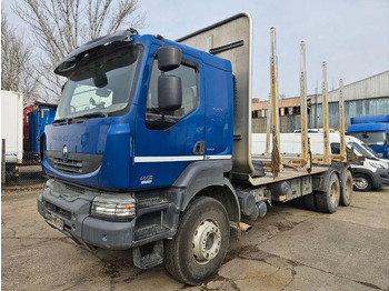 Timber truck RENAULT Kerax 460