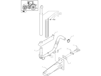 Muffler NEW HOLLAND