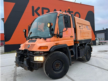 Road sweeper Mercedes-Benz UNIMOG U 300 4x4 TRILETY SK / 6918 hours: picture 3