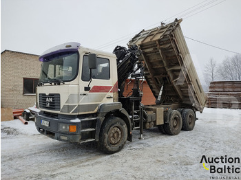 Tipper, Crane truck MAN 33.414 DFC: picture 5