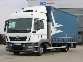 Curtain side truck MAN TGL