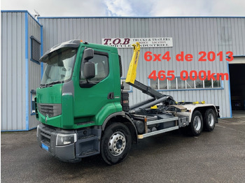 Hook lift truck RENAULT Premium Lander