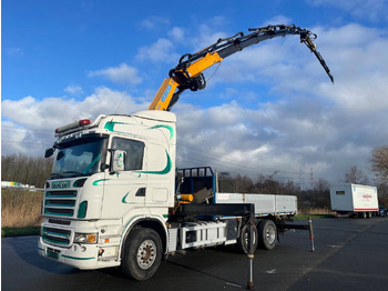 Crane truck SCANIA R 580