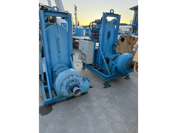 Stationary concrete pump