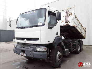 Tipper, Crane truck Renault Kerax 420 6x4: picture 4