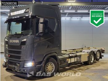 Container transporter/ Swap body truck SCANIA S 540