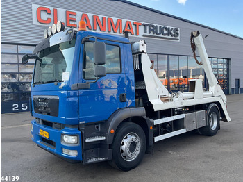 Skip loader truck MAN TGM 18.340