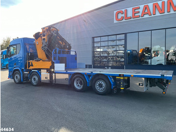 Crane truck Scania R 540 Euro 6 Effer 100 Tonmeter laadkraan + Fly-Jib Just 39.720 km!: picture 5