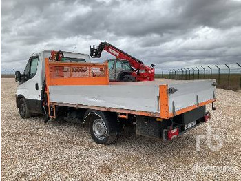 Dropside/ Flatbed truck, Crane truck IVECO 35S14N 2017 Palfinger PC1500 Straight ...: picture 2