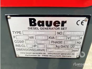 Generator set BAUER GENERATOREN GFS-50 ATS 50kW/62,5kVA: picture 5