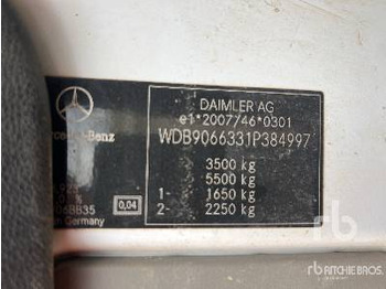 Panel van MERCEDES-BENZ SPRINTER Vehicule Utilitaire (Inoperable): picture 5