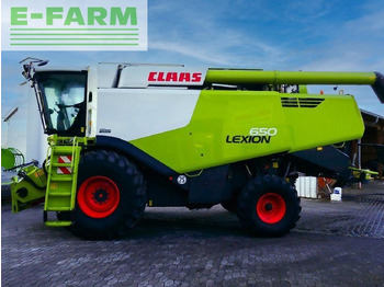 Combine harvester CLAAS Lexion 650