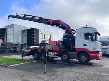 Crane truck SCANIA R 490