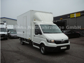 Closed box van MAN TGE 3.180