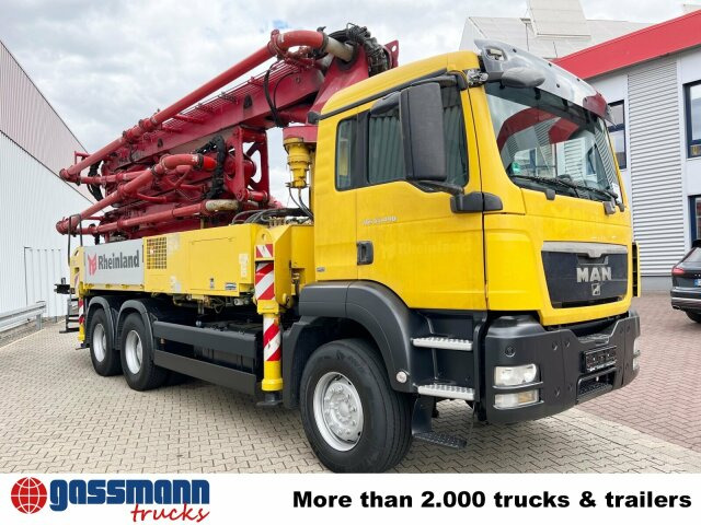 Concrete pump truck MAN TGS 33.440 6X4 BB, Betonpumpe CIFA K31L XZ, 31m: picture 9