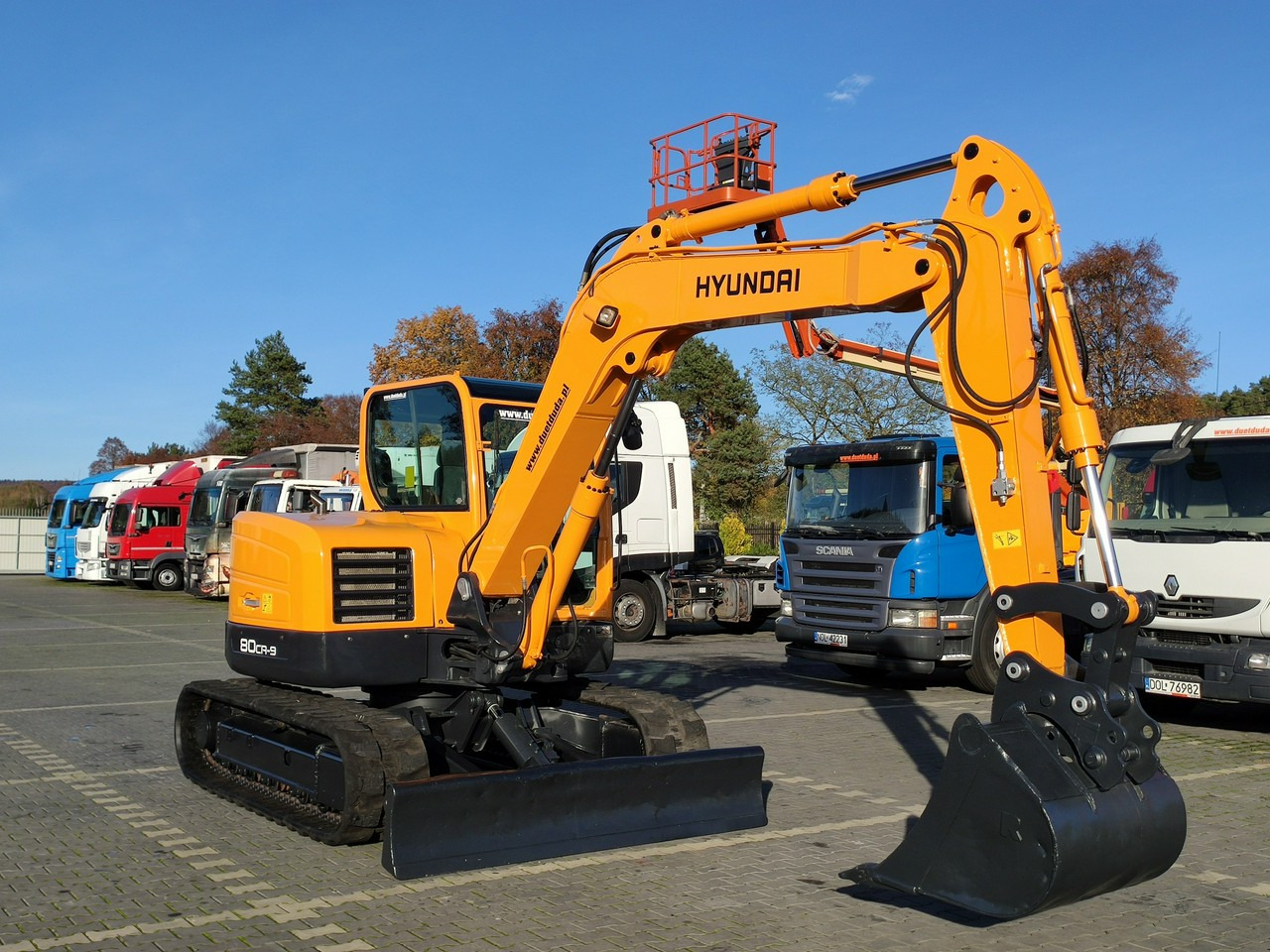 Crawler excavator Hyundai ROBEX 80CR-9 2013r 8,3 tony: picture 26