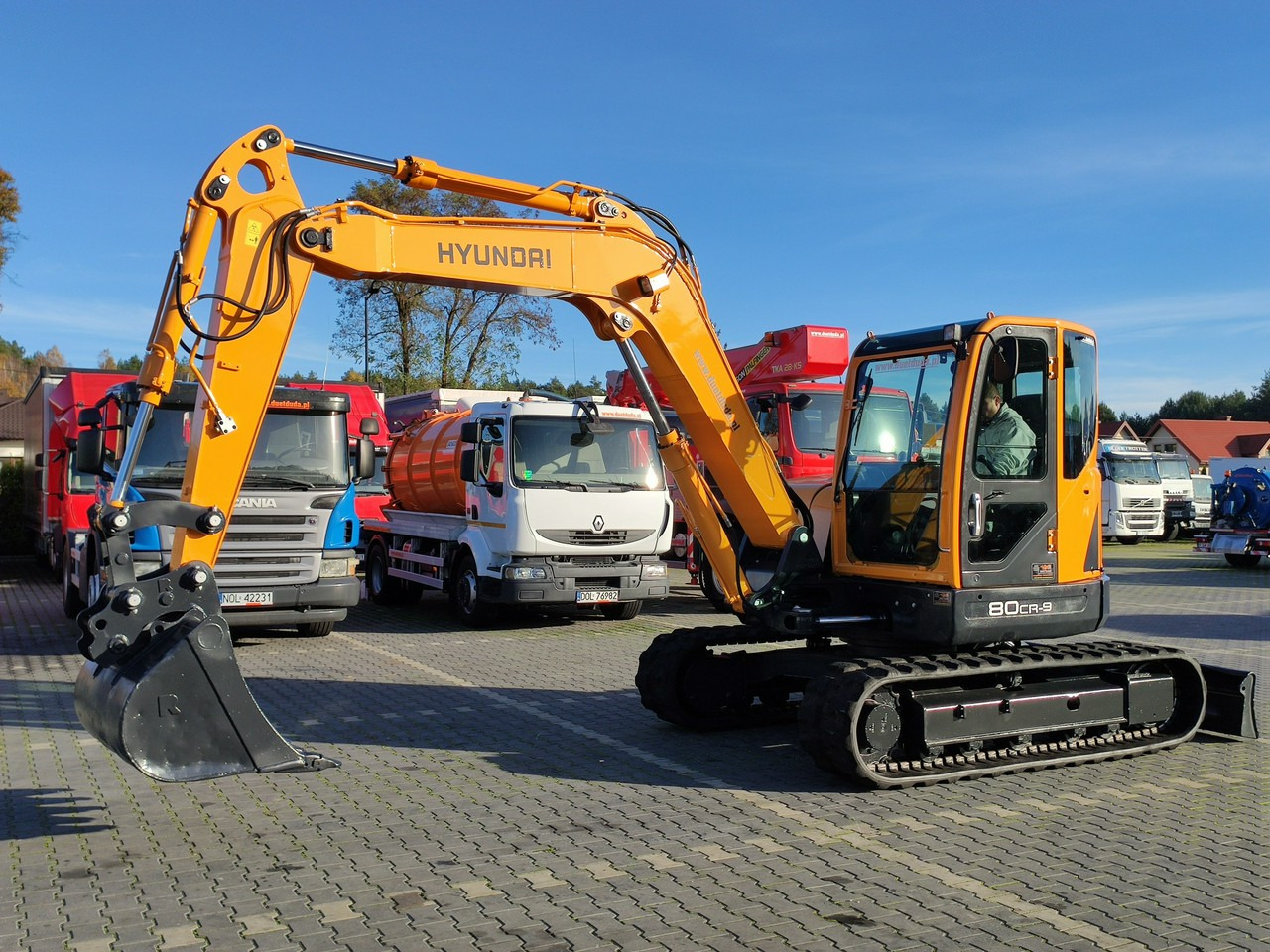 Crawler excavator Hyundai ROBEX 80CR-9 2013r 8,3 tony: picture 29