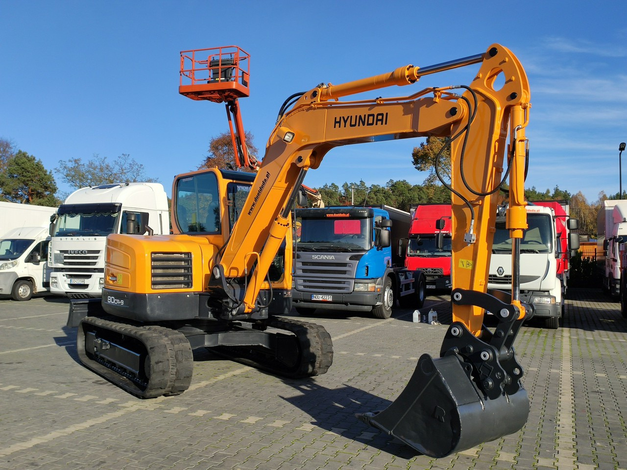 Crawler excavator Hyundai ROBEX 80CR-9 2013r 8,3 tony: picture 15