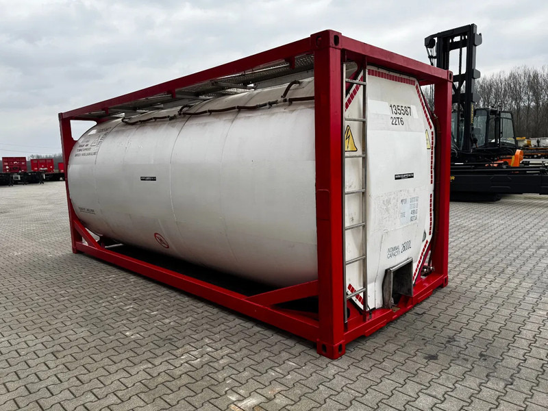 Storage tank for transportation of fuel SINGAMAS 20FT ISO, 26.000L/1-COMP/3 BAFFELS/3 manholes, 5Y: 08-2027, L4BN, T11: picture 6