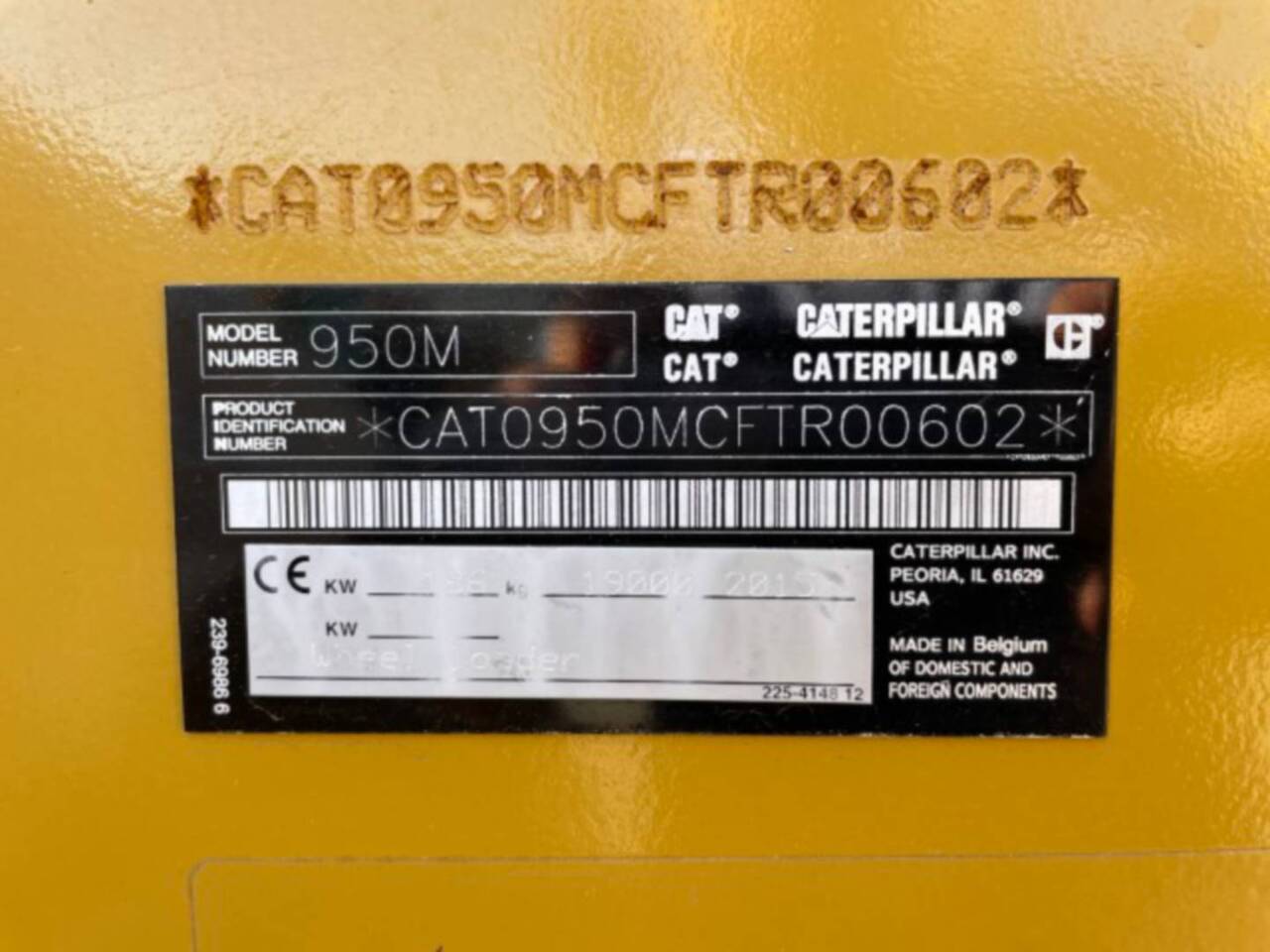 Leasing of CAT 950M CAT 950M: picture 6