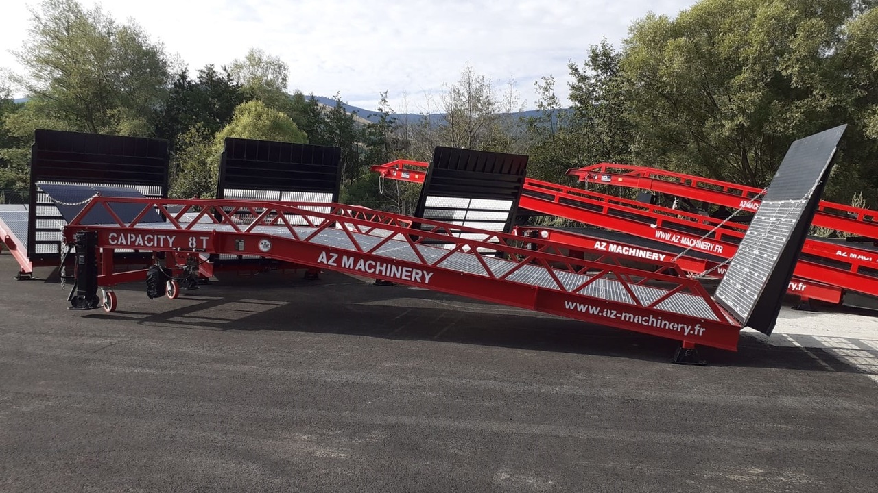 New Loading ramp AZ RAMP STAR- 8T mobile loading ramp: picture 7