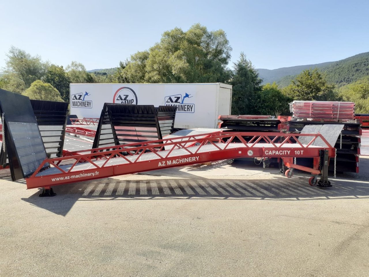 New Loading ramp AZ RAMP STAR- 8T mobile loading ramp: picture 16