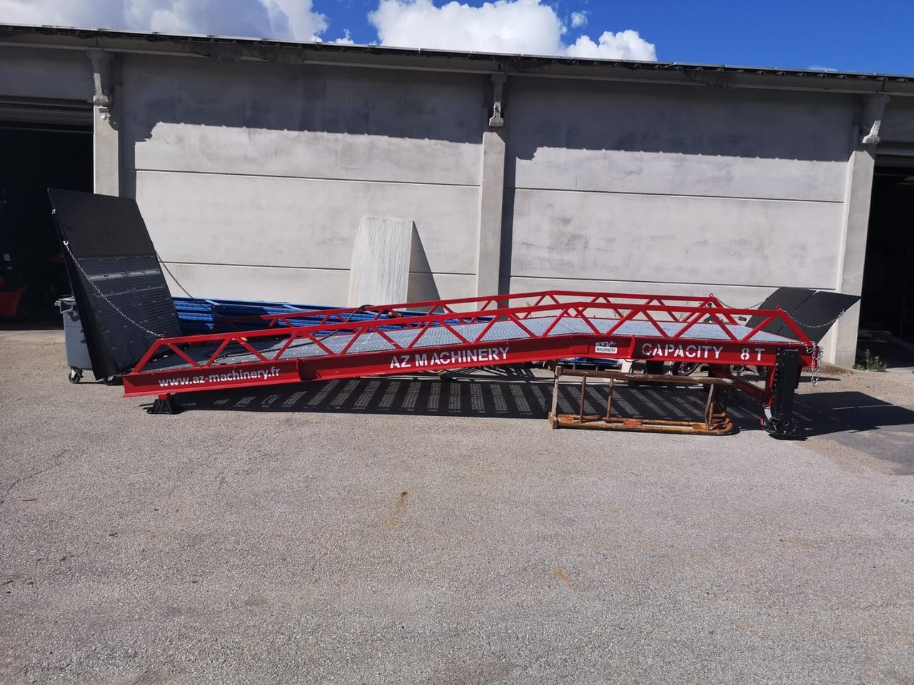 New Loading ramp AZ RAMP STAR- 8T mobile loading ramp: picture 13