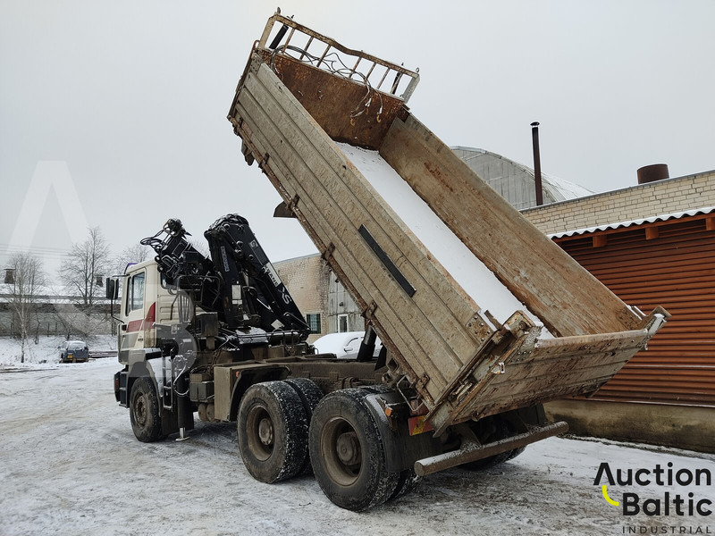 Tipper, Crane truck MAN 33.414 DFC: picture 7