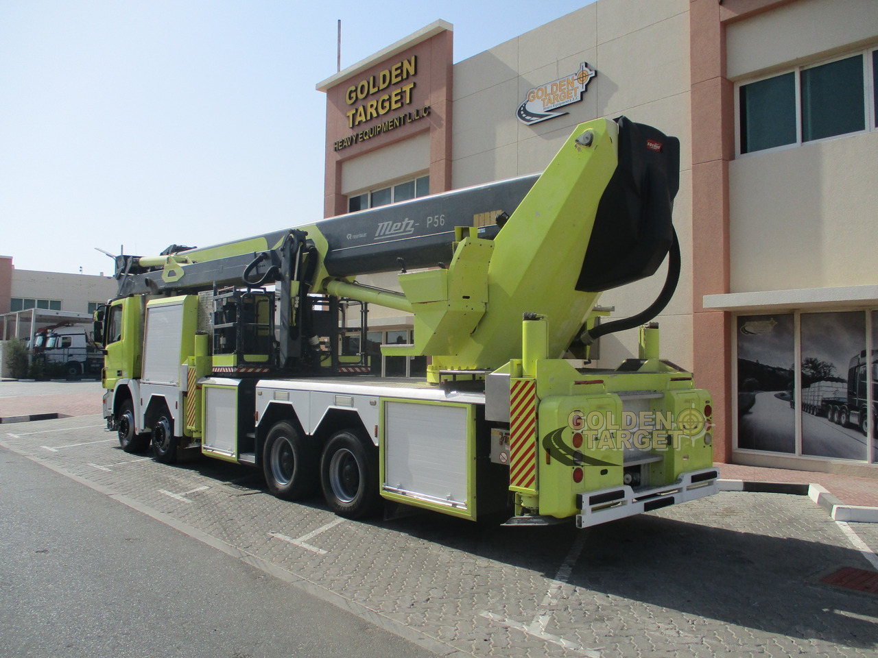 Leasing of Mercedes ACTROS 4140 8x4 METZ P56 Fire Truck Mercedes ACTROS 4140 8x4 METZ P56 Fire Truck: picture 6