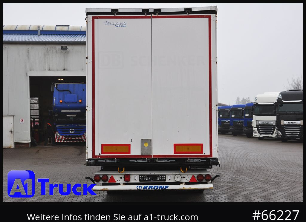 Curtainsider semi-trailer KRONE SD, Mega, Doppelstockvorb.  Telematics Dry 2,: picture 12