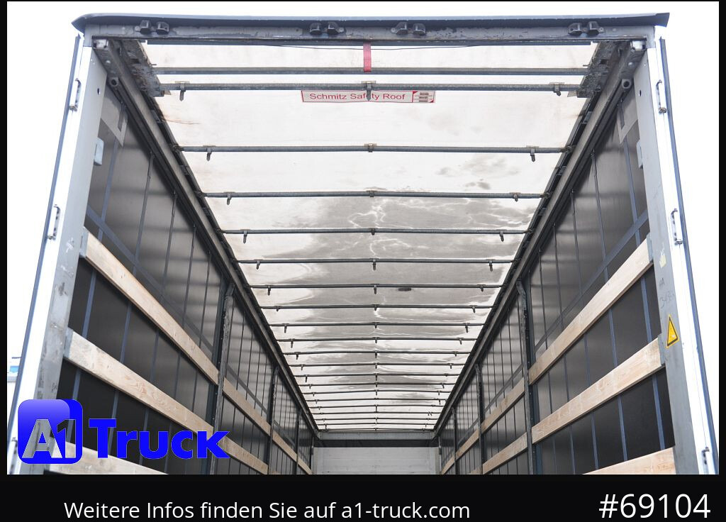 Curtainsider semi-trailer SCHMITZ S01, Tautliner,Code XL, verzinkt, Liftachse: picture 7