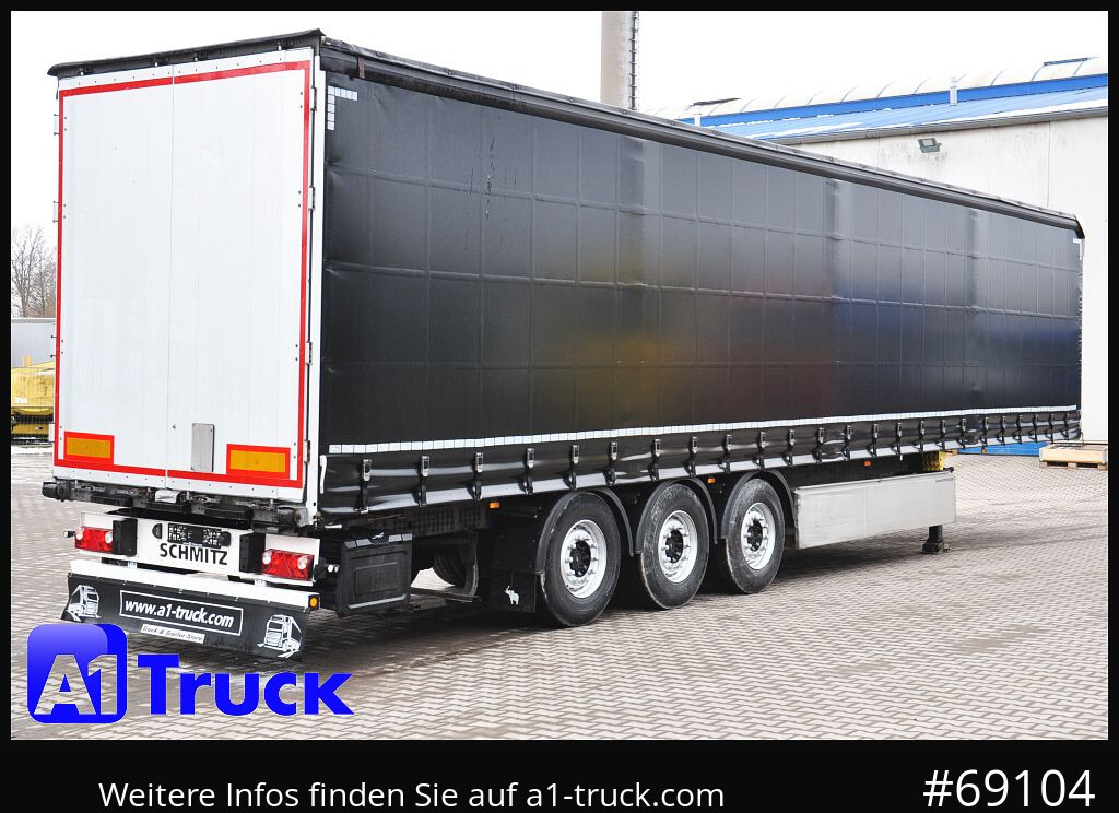 Curtainsider semi-trailer SCHMITZ S01, Tautliner,Code XL, verzinkt, Liftachse: picture 10