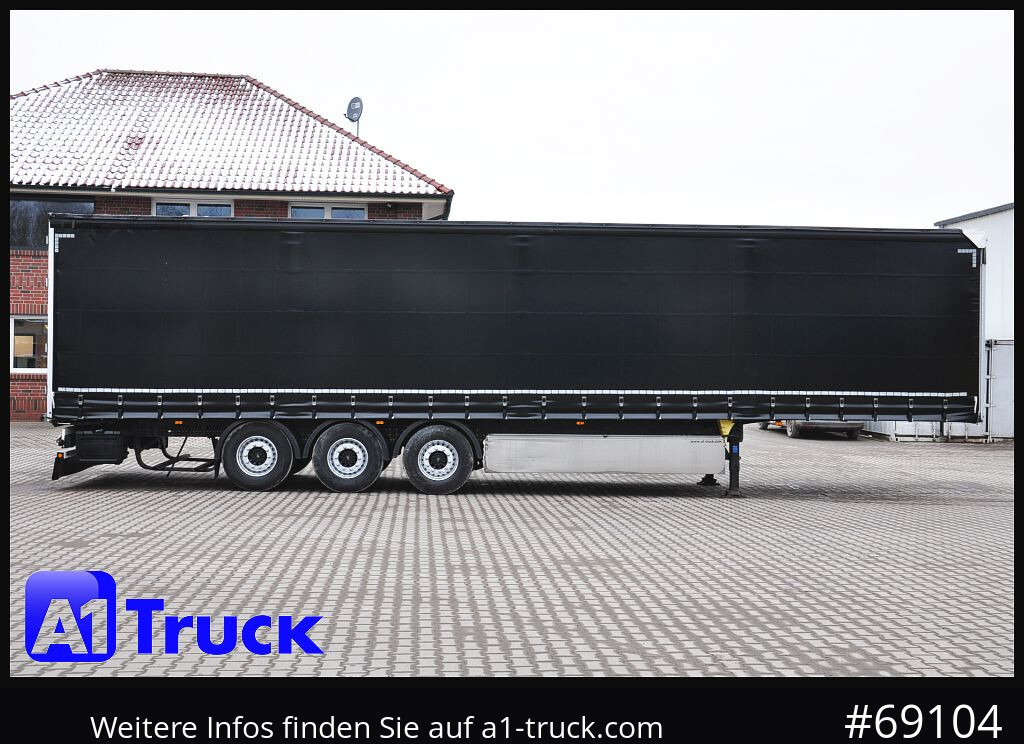 Curtainsider semi-trailer SCHMITZ S01, Tautliner,Code XL, verzinkt, Liftachse: picture 9