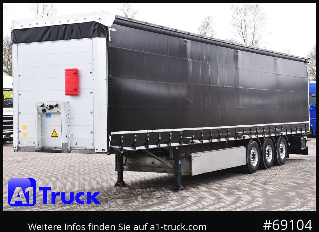 Curtainsider semi-trailer SCHMITZ S01, Tautliner,Code XL, verzinkt, Liftachse: picture 14