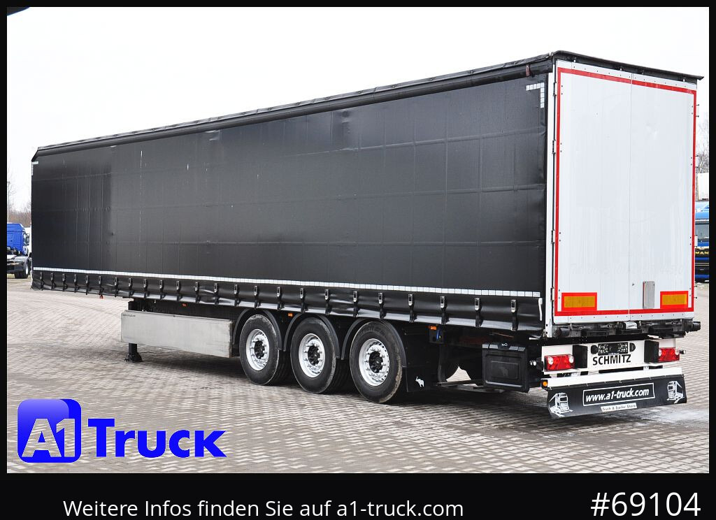 Curtainsider semi-trailer SCHMITZ S01, Tautliner,Code XL, verzinkt, Liftachse: picture 12