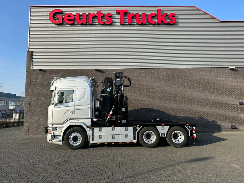 Crane truck, Tractor unit Scania R580 V8 6X4 TREKKER/TRACTOR/SZM MET EFFER 315/6S: picture 16