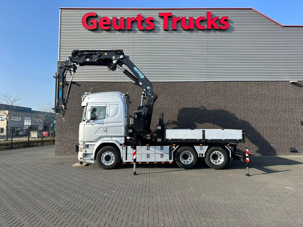 Crane truck, Tractor unit Scania R580 V8 6X4 TREKKER/TRACTOR/SZM MET EFFER 315/6S: picture 10