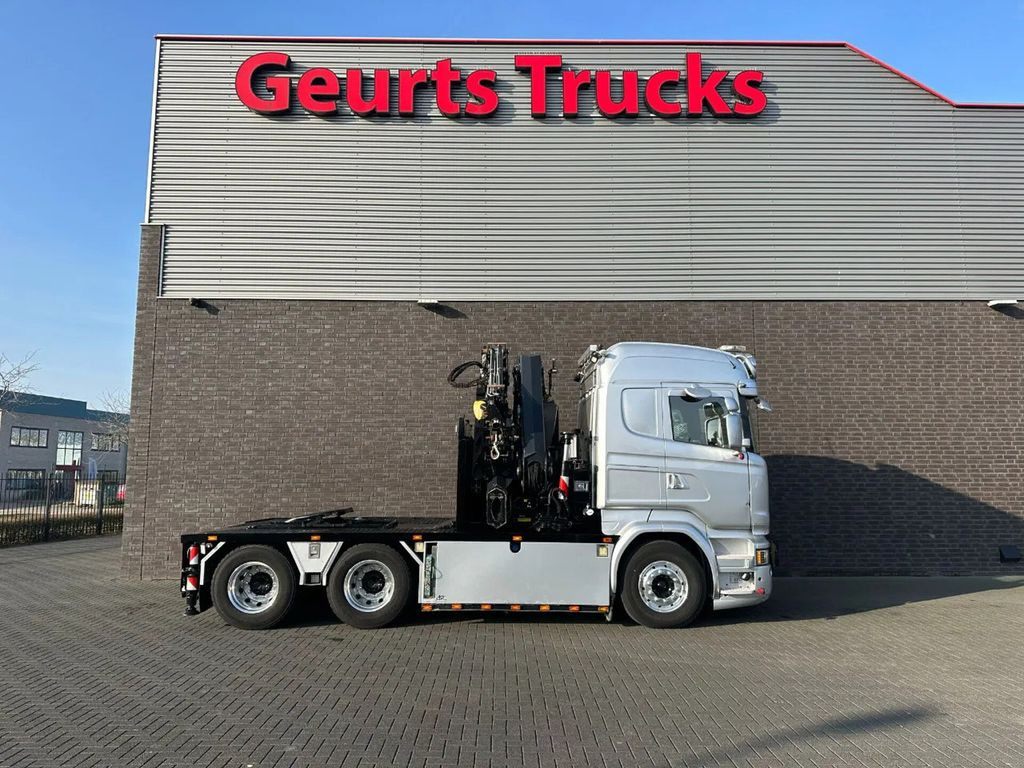 Crane truck, Tractor unit Scania R580 V8 6X4 TREKKER/TRACTOR/SZM MET EFFER 315/6S: picture 6