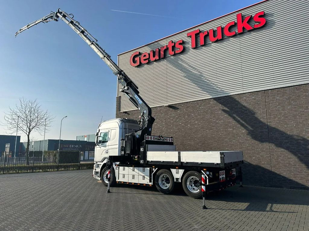 Crane truck, Tractor unit Scania R580 V8 6X4 TREKKER/TRACTOR/SZM MET EFFER 315/6S: picture 12