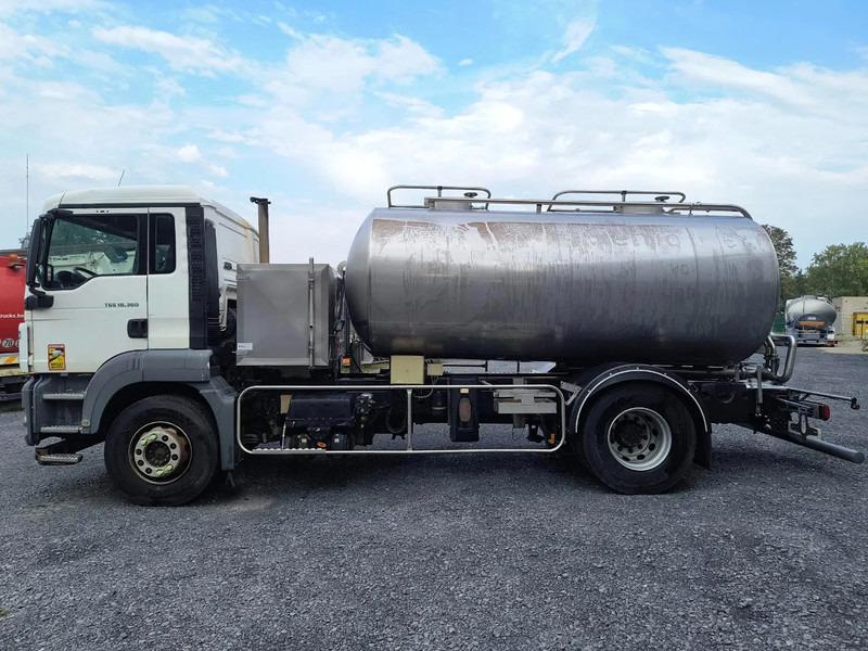 Tanker truck for transportation of milk MAN TGS 18.360 11000L INOX TANK INSULATED - 2 COMP: picture 8