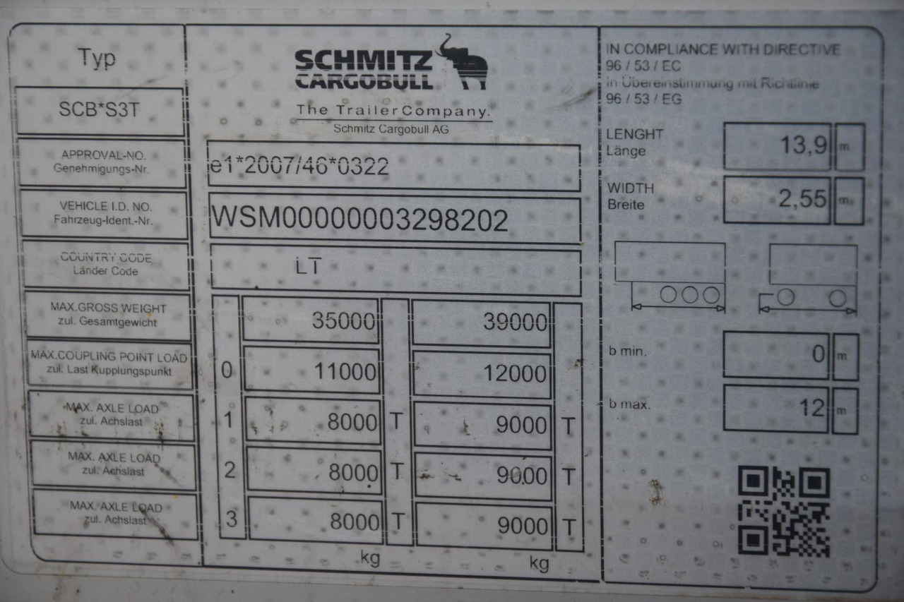 Curtainsider semi-trailer Schmitz Cargobull SCS24/L Varios: picture 13