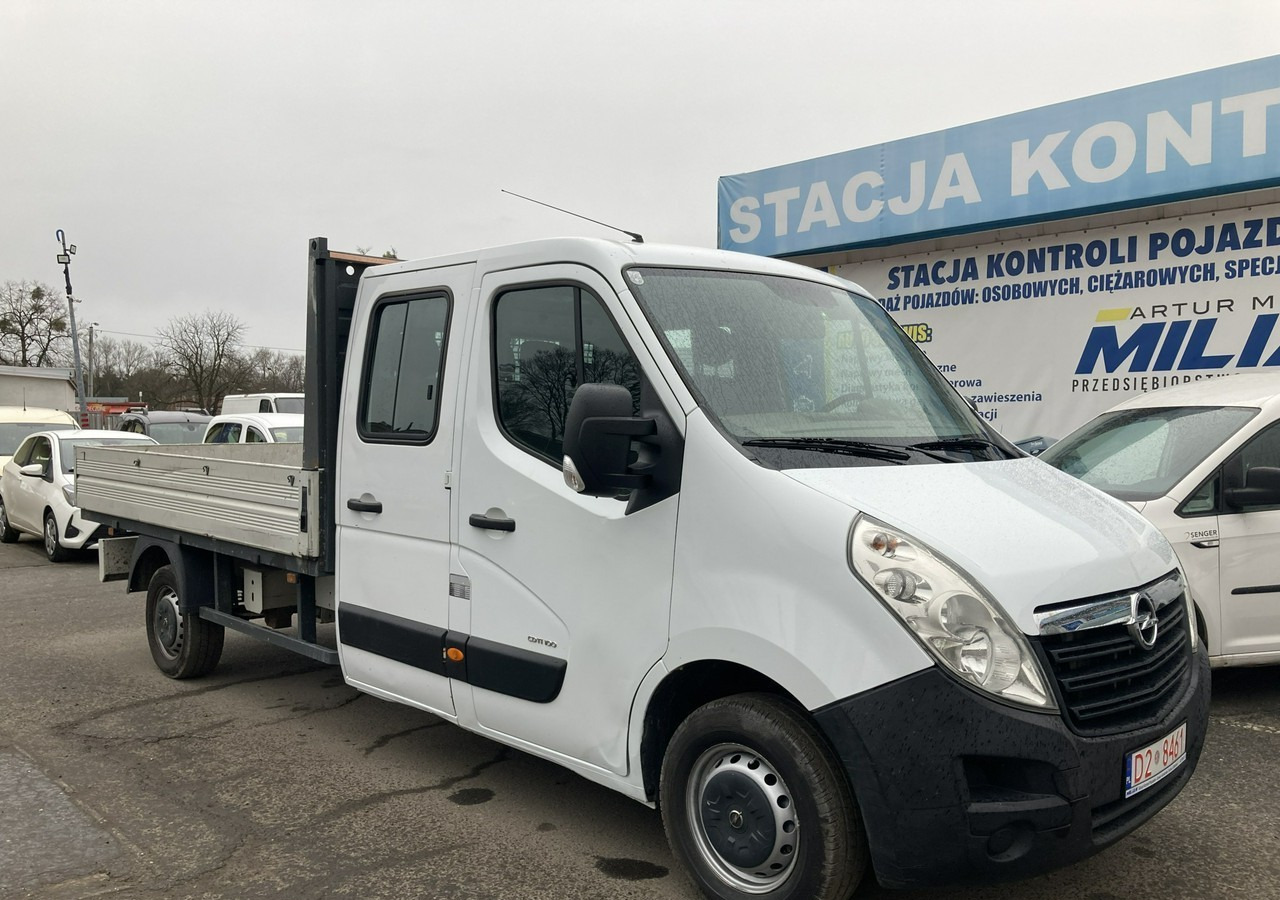 Open body delivery van, Crew cab van Opel Movano Opel Movano 2,3 Maxi dokka doka Brygadówka 2011: picture 15