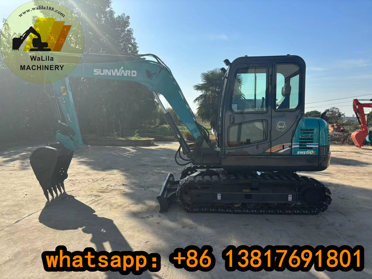 Mini excavator SUNWARD SWE60 SWE70: picture 7