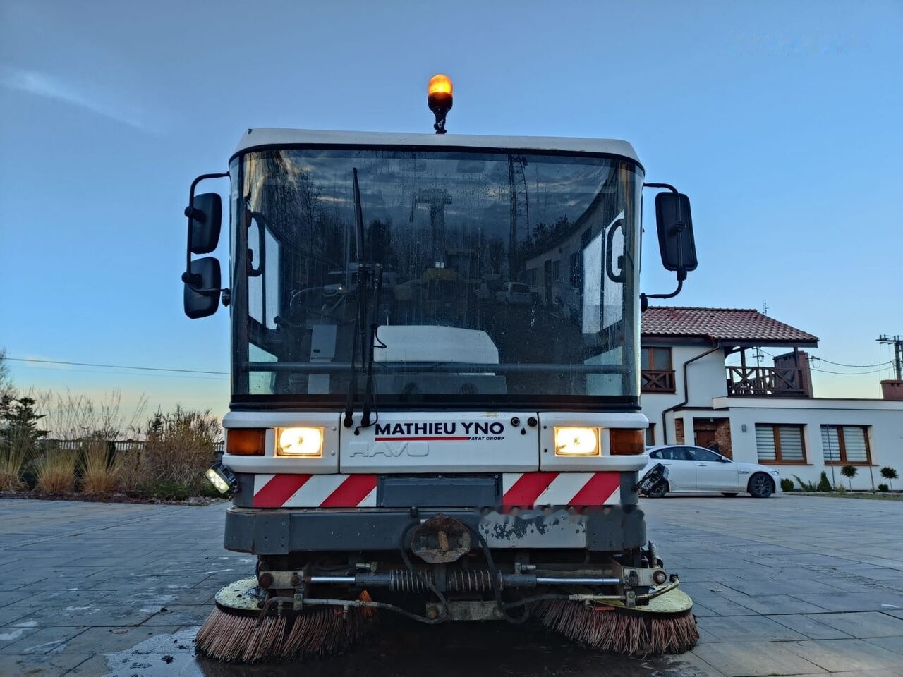 Road sweeper Mathieu Yno Ravo C 540 NA CZĘŚCI: picture 6