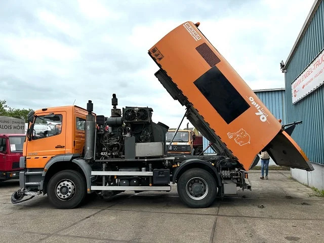 Road sweeper Mercedes-Benz Atego 1828 K RHD (ORIGINAL DUTCH TRUCK) WITH GOOD WORKING SCHORLING SWEEPERBODY (MANUAL GEARBOX / FULL STEEL SUSPENSION / REDUCT: picture 7