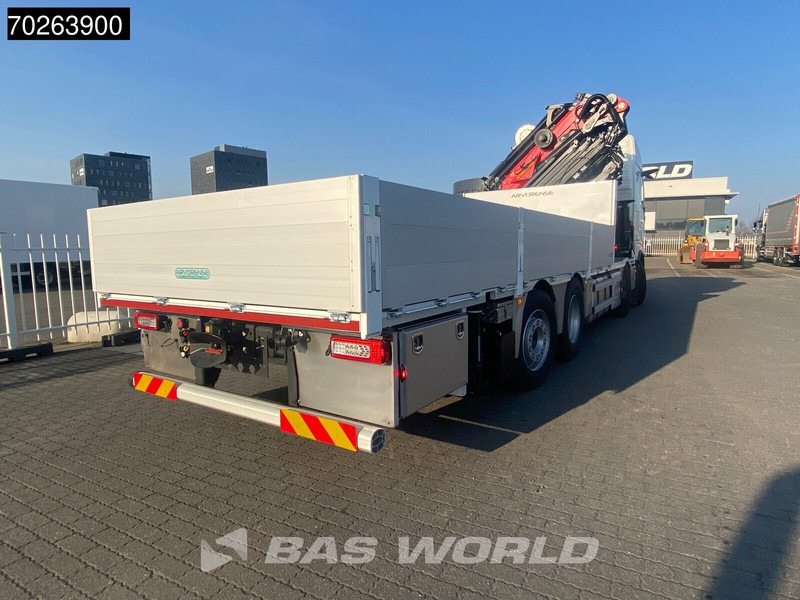 New Dropside/ Flatbed truck, Crane truck Volvo FH 500 8X2 Palfinger PK110002 SH Crane + Fly-Jib Winch VEB+ Euro 6: picture 7