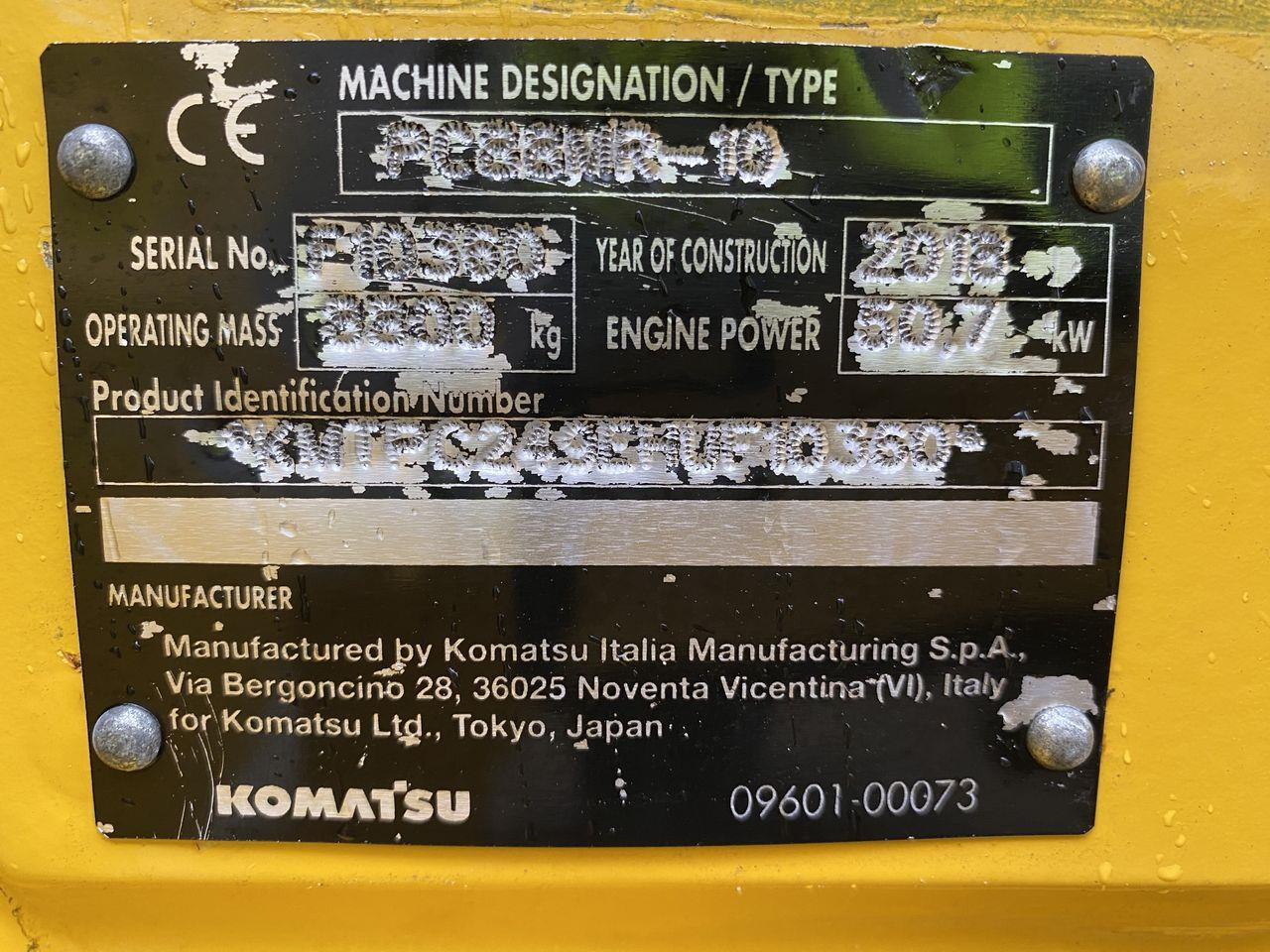 Mini excavator Komatsu PC88MR-10: picture 10