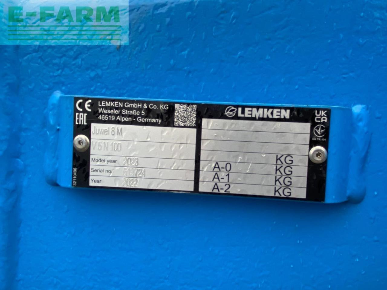 Plough Lemken juwel 8 m v 5 n 100: picture 11